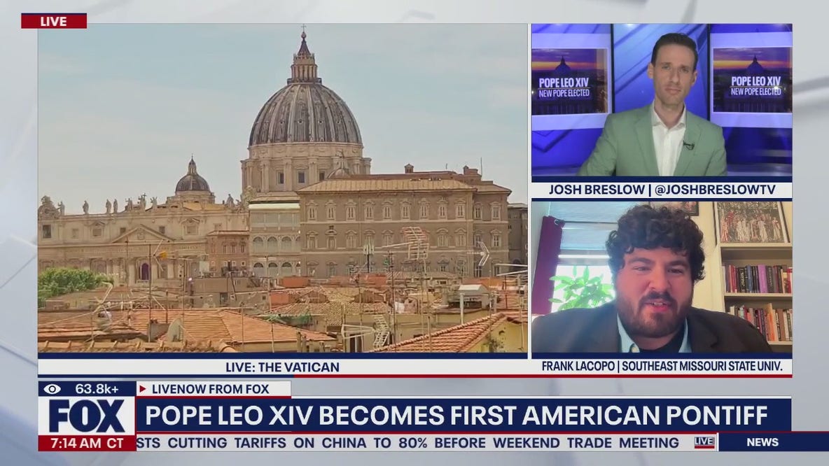 Pope Leo XIV becomes first American pontiff